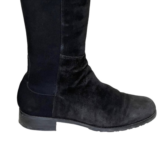 STUART WEITZMAN 5050 Bold Boot black suede over the knee women’s size 5 - Picture 5 of 13